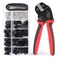 Zhushan JST Connector Kit with Open Barrel Crimper 590PCS JSTSM Kit Included AWG 2416 02515mm Compatible with AMPTE 28404863 JSTSM254XH254VH396 Molex