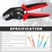 Zhushan SN2549A Molex JST Crimper for AWG 2816 00815mm Precision Tool for JST Molex and Dupont Terminals