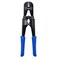 IWISS iCrimp 1608M Wire Rope Crimping Tool 4 Die Slots 364 to 18 High Carbon Steel Swaging Tool for Aluminum Oval DoubleBarrel Annealed Copper Sleeves