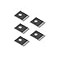 PETECHTOOL RJ45 5Pack 8pin Cavity Blade Pass Through Crimp Tool Replacement Blades RJ45 Professional Heavy Duty Crimp Tool Replacement Blades