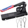 IWISS iCrimp Bench Mounted Wire Rope Swaging Tool for Aluminum Sleeves and Annealed Copper Loops from 364 to 18inch
