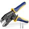 haisstronica Crimping Tool for Solar Connectors AWG 14 12 10 Ratchet Wire Crimper Tool