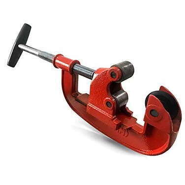 QWORK Professional Pipe Cutter Tool for 13 Pipes Ideal for Plumbing Automotive and Construction Projects