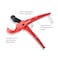 HAUTMEC Pvc Pipe Cutter Tool PEX Pipe Cutter Tubing Cutter for Cutting 36mm PVC CPVC PPR PEX Rubber Hose Cutter and Plumbing Plastic Cutter Ideal for Home Work Handymen and Plumbers HT0256TC