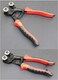 FITOOL Wheeled Glass Tile Nippers Stained Glass Mosaic Backsplash DIY Tile Working Tool with Two Tungstencarbide Scoring Wheels 78Inch Ceramic Tile Cutting Shapping Plier Tile Mosaic Nippers