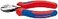 KNIPEX Tools 73 02 160 SB XCut Compact Box Joint Diagonal Cutter with Comfort Grip Handle RedBlue