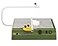 PROXXON Proxxon Thermocut 115E AutoCAD Hot Wire Foam Cutter with Large Table Precision Cutting Tool for Styrofoam Model Making Crafts 37080
