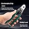 Ykyjch 8 Inch Steel Wire Cable Cutters Heavy Duty Pocket Size Bike Bicycle Cable Cutter Pliers Wirecutter Cutting Tool 532 for Stainless Steel Wires Comfortable Safety Springloaded Handle OneHanded
