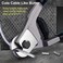Ykyjch 8 Inch Steel Wire Cable Cutters Heavy Duty Pocket Size Bike Bicycle Cable Cutter Pliers Wirecutter Cutting Tool 532 for Stainless Steel Wires Comfortable Safety Springloaded Handle OneHanded