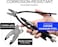 Bonsicoky 9 Inch Safety Wire Pliers with 50 FT Safety Wire Heavy Duty Wire Twisting Tool for Aircraft Machinery Vehicles