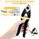MEINV Cable Cutter Wire Rope Heavy Duty Stainless Steel Aircraft Up to 532 75inch Black Bicycle Brake Cutter Pliers with 10 Bike Brake Cable Cap End Tips for Deck Railing AluminumCopper Wire Fence