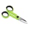 Duogalia Kevlar Shears for Fiber Optic Cable Precision Stainless Steel Fiber Optic Scissors for Cutting Fiber Pigtail Fiber Patch Cord Green