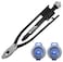 HARSKIYER 9 Inch Safety Wire Pliers with 50 FT 25 FT Safety Wire Chrome Vanadium Steel Safety Wire Twisting Tool for Aircraft Machinery Vehicles