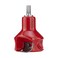 Lumberjack Tools Tenon Cutter for Log Furniture 1 Diameter Home Series Powder Coated Die Cast Aluminum Body 12 Shank Dual Blades Create a Radius Shoulder Profile DIY Made in USA