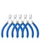Mr. Pen Mr Pen 5 Inch 5 Pack Wire Cutters Diagonal Flush Side Nippers Cutting Pliers