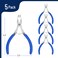 Mr. Pen Mr Pen 5 Inch 5 Pack Wire Cutters Diagonal Flush Side Nippers Cutting Pliers