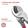 QUAXLENT 10 Inch Large Cable Cutter Heavy Duty High Leverage Big Wire Cutting Plier Tool for 40 Aluminum 20 Soft Copper and 100PR 24AWG Comm Cable Blue