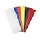 HUAAO 12Pcs G10 Spacer Knife Sheets Making Supplies Knife Handle Material472 x 157 x 004 Inches Multicolored Scale Liner Material6 Colors
