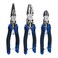 KAIHAOWIN Pliers Set 8 Needle Nose Pliers 8 Linesman Pliers 7 Diagonal Cutter Electrician Plier Set with Wire Cutter Stripper and Crimper