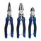 KAIHAOWIN Pliers Set 8 Needle Nose Pliers 8 Linesman Pliers 7 Diagonal Cutter Electrician Plier Set with Wire Cutter Stripper and Crimper