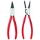KNIPEX Knipex Tools 9K 00 80 18 US Circlip SnapRing Pliers Set 2 Piece