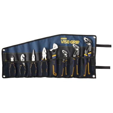 IRWIN Tools VISEGRIP GrooveLock Pliers Set 8 Piece 2078712