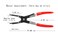 CSBOYUKEJ 2 piece Car Soldering Plier Wire Welding ClampsMultifunctional Wire Welding Pliers Pick Up Assist Pliers Hand Tools for Car Maintenance and Repair