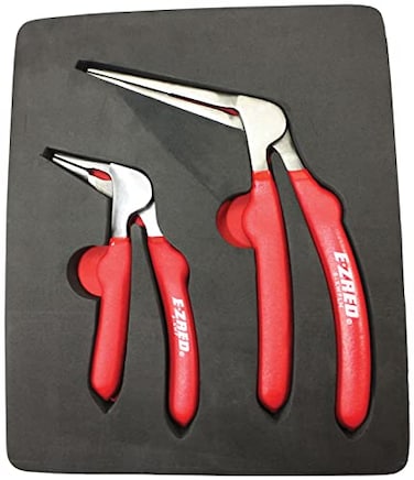 EZRED KWP2 Kiwi Bent Head NeedleNose Pliers Set of 2