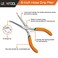 LEONTOOL 6Inch Hose Grip Plier Small Offset Spark Plug Boot Removal Pliers 15 Inch Diameter Long Reach Nose Ring Pliers for Spark Plug Boots and Removing Small Hoses