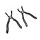 ORIGINTECH 30 80 Push Pin Plier Set Angled Pliers Fastener Remover Tool Rivet Puller 2 Pcs Set