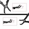 ORIGINTECH 30 80 Push Pin Plier Set Angled Pliers Fastener Remover Tool Rivet Puller 2 Pcs Set