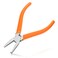 LEONTOOL Engineer Tip Cutter with 90 Degree UltraSharp Blade Transverse End Cutter with 6mm Flush Jaw Long Nose End Cutting Plier Nipper End Cutter for Precision Plastic Model SMTSMD Chips