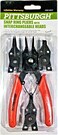 Pittsburgh Snap Ring Pliers with 4 Interchangeable Heads