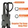 LFSEMINI 4pcs 7 Snap Ring Pliers with Storage Pouch
