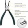 LFSEMINI 4pcs 7 Snap Ring Pliers with Storage Pouch