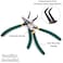 Covzoe 4 Pieces Snap Ring Pliers Set 7 Inch Heavy Duty Internal External Circlip Pliers Kit with Storage Case Straight Bent Jaw Lock Pliers for Ring Remover Retaining