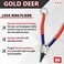 GOLD DEER 8 Right Angle Tip Retaining Ring Pliers Lock Circlip Pliers Special Tool for Removal