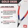 GOLD DEER 8 Right Angle Tip Retaining Ring Pliers Lock Circlip Pliers Special Tool for Removal