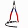 GOLD DEER 8 Right Angle Tip Retaining Ring Pliers Lock Circlip Pliers Special Tool for Removal