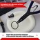 GOLD DEER Angle Tip Lock Retaining Ring Pliers Spring Loaded 9 Special Circlip Horseshoe Washer Pliers