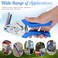 KHEARPSL Type M Hog Nail Ring Pliers Kit with 4200pcs M Hog Rings for Wire Cage Building Wire Net Panel Fence Fastening Pliers with 4200pcs Rings