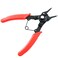 TAODAN Snap Ring Pliers 1Set 4 In 1 C Clips Removal Retaining Set for Automotive and Engine Repair Interchangeable Jaw Head 45 90 and 180 Degree Angled Jaws AC Compressor Clutch Holding Tool