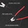 SPEEDWOX 13Inch Snap Ring Pliers External Circlip Pliers 90 Degree Bent Jaws Tip Diameter 012 Carbon Steel Retaining Ring Pliers Precision Ring Removal Tool for Retaining Rings C Clip