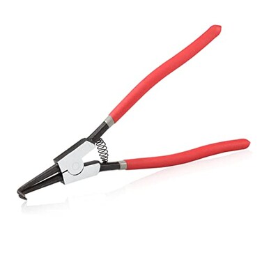 SPEEDWOX 13Inch Snap Ring Pliers External Circlip Pliers 90 Degree Bent Jaws Tip Diameter 012 Carbon Steel Retaining Ring Pliers Precision Ring Removal Tool for Retaining Rings C Clip