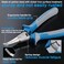SPEEDWOX 8 Bent Jaw Angle Tip Pliers Special Lock CClip Retaining Snap Ring Pliers for Automatic Transmissions Transfer Cases