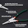 SPEEDWOX Circlip Pliers 9Inch Tip Diameter 009 Inch Snap Ring Pliers External Heavy Duty Retaining Ring Pliers Straight Jaws for Ring Remover Retaining