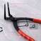 SPEEDWOX Master Cylinder Snap Ring Pliers 90 Degree Bent Nose Pliers Internal Ring Remover for Motorcycles Trucks Cars