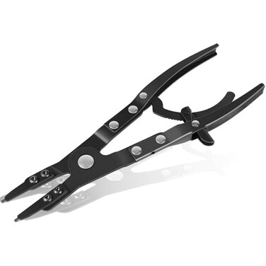 ZEZHIMI Upgraded 38700 Spindle Snap Ring Pliers for Ford Super Duty Pickups 2007 and Newer Ergonomic Handle Special Jaws