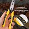 MUDUOBAN Wire Cage Clips PlierHog Ring Plier for Rabbit Cage Pet Wire Cage Building Installation Tool