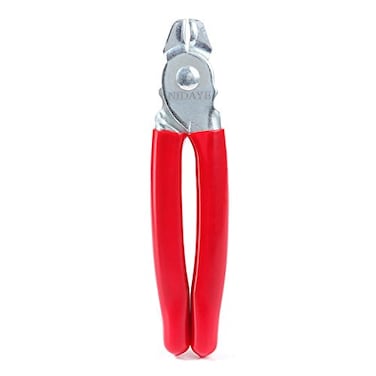 NIDAYE Straight Hog Ring Pliers Kit Auto Upholstery Installation Tool for BungeeShock CordsAnimal Pet CagesBaggingTrapsSausage CasingMeat bagsFencingRailing by Rings Not Included